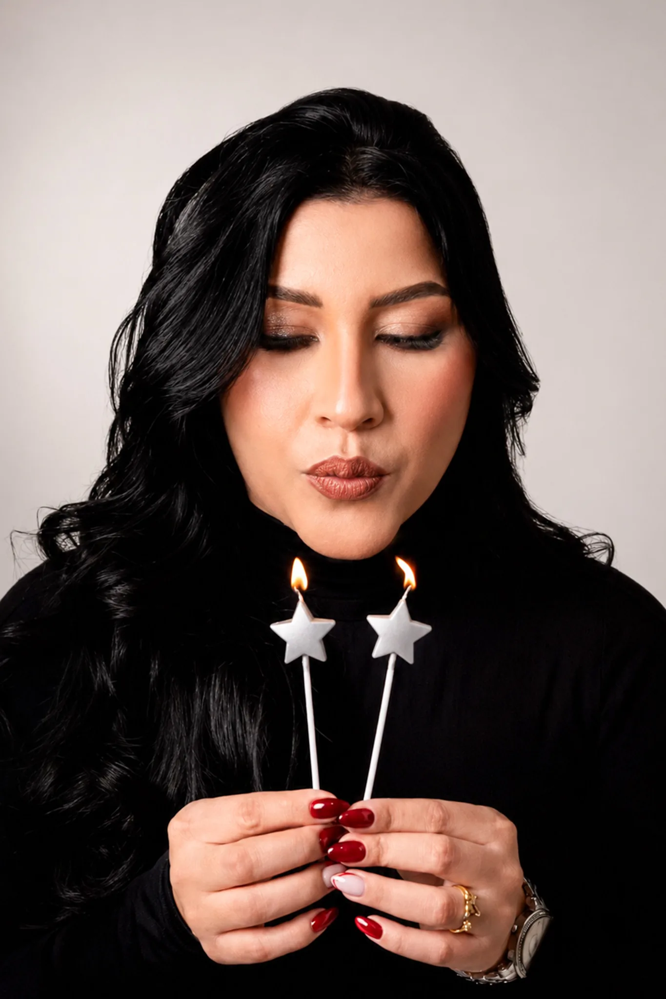 Maquillaje de quinceañera con peinado — Jean Carlos Alcalá